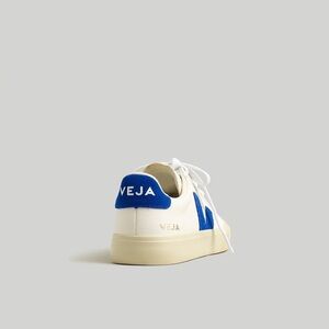 Veja Women’s Leather White & Blue Sneakers
